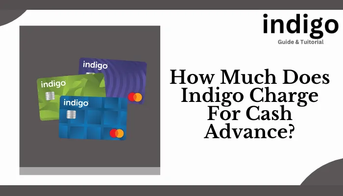 How Much Does Indigo Charge For Cash Advance